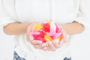 花手と